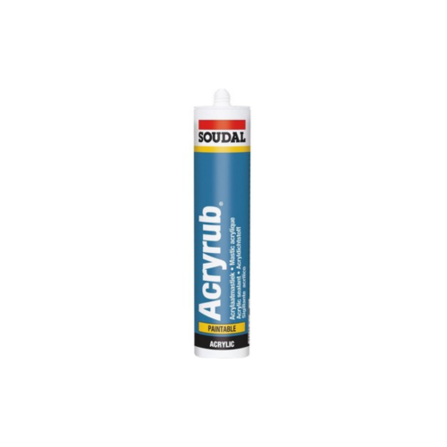 Soudal Siyah Acryrub Silikonize Mastik