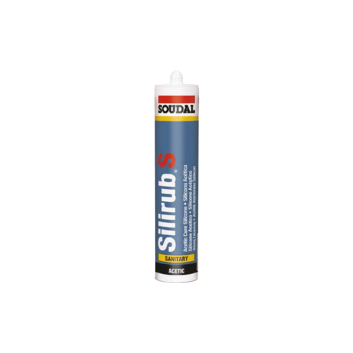 Soudal Alm. Silver Slirub Silikon 280 ml